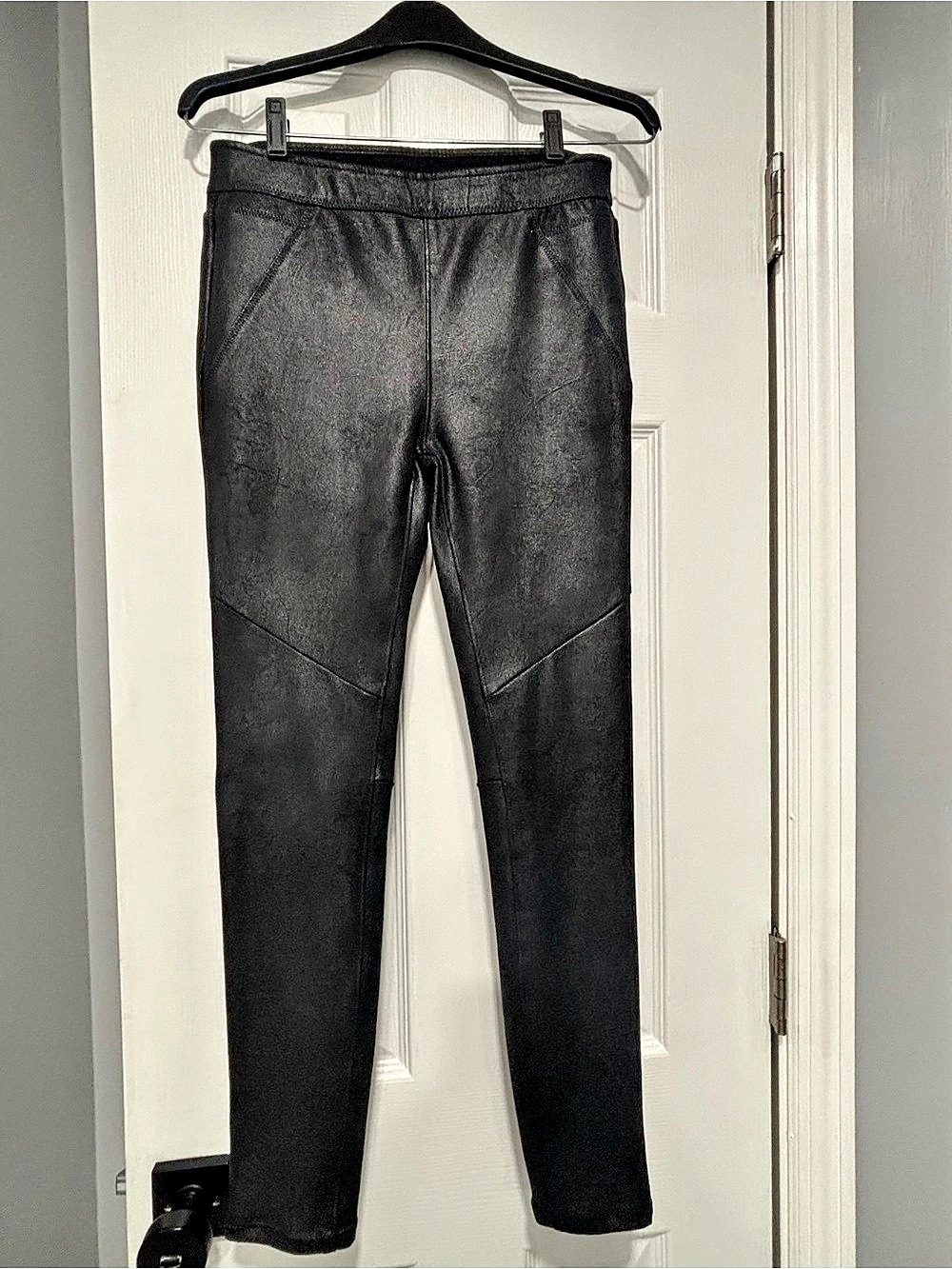 Free People faux suede Leggings in Black Size 2
